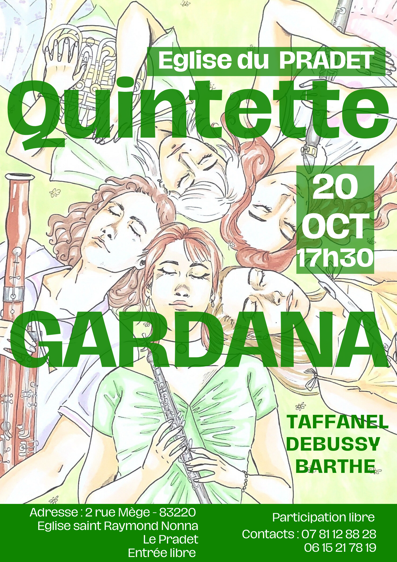 Affiche Concert Gardana La Pradet-2